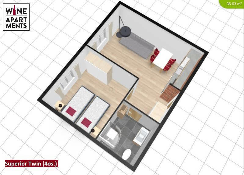 Wine Apartments Krakow Luaran gambar
