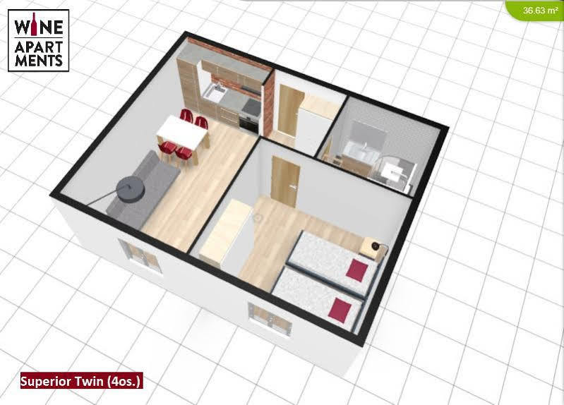 Wine Apartments Krakow Luaran gambar